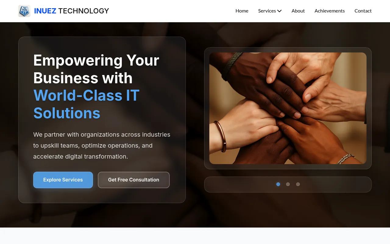 InuezTech website
